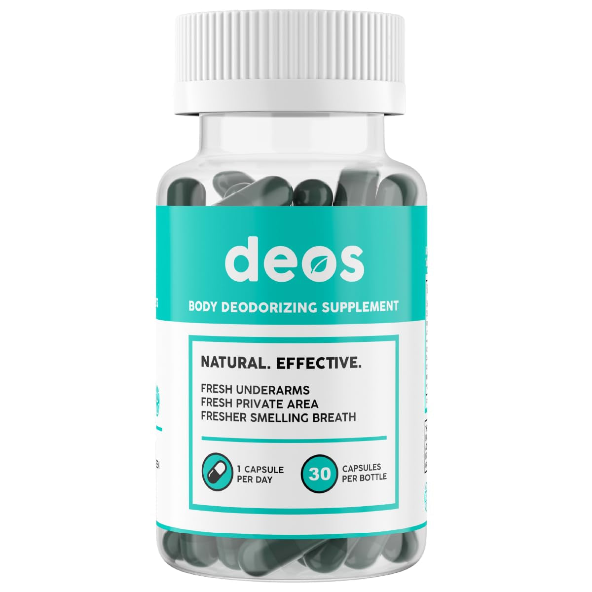 DEOS Internal Deodorant Capsules